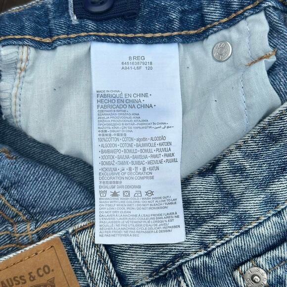Levis High Rise Shorty Shorts - Picture 5 of 5